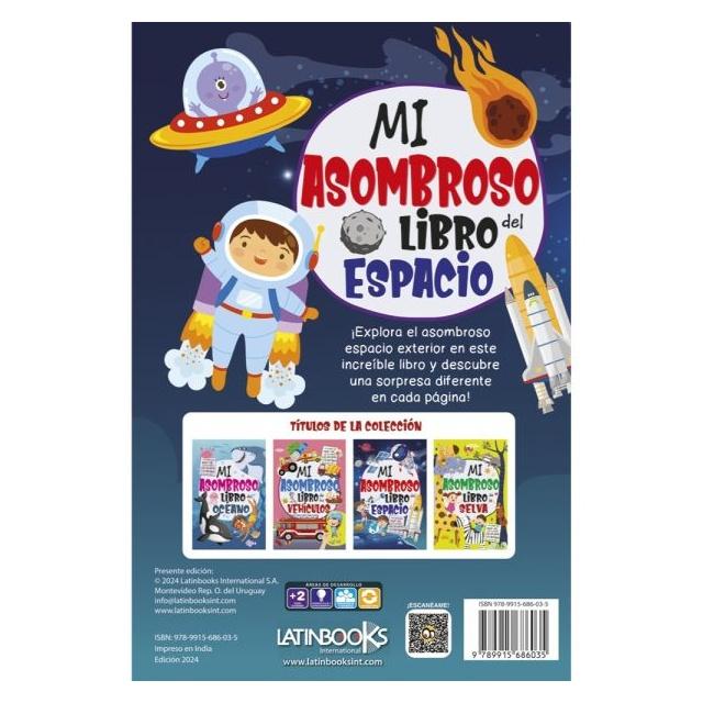 MI ASOMBROSO LIBRO - DEL ESPACIO (TAPA DURA) - EQUIPO EDITORIAL | LIBRO
