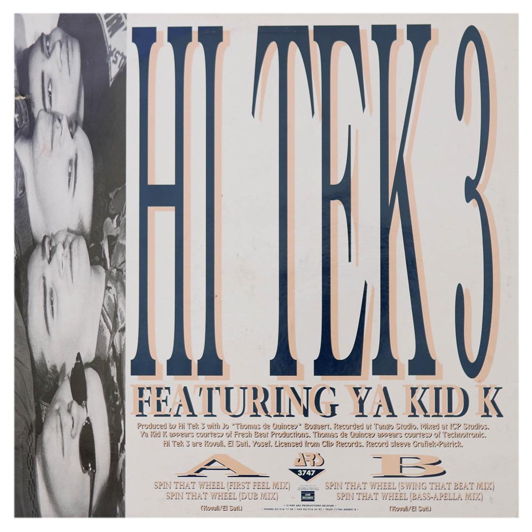 HI TEK 3 - SPIN THAT WHEEL (FIRST FEELMIX) | 12" MAXI SINGLE USADO