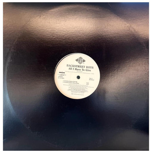 BACKSTREET BOYS - ALL I HAVE TO GIVE (2LP) | 12 MAXI SINGLE USADO