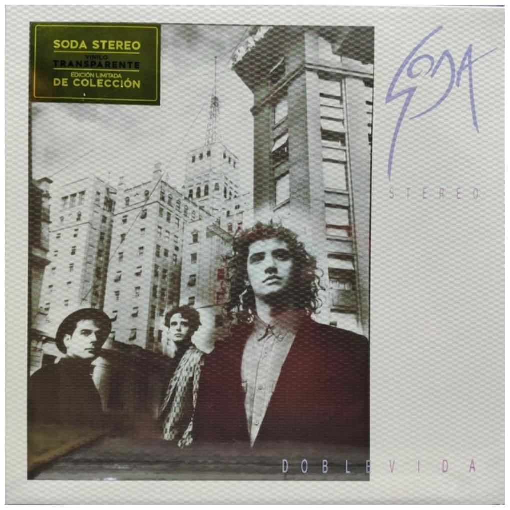 SODA STEREO - DOBLE VIDA (CLEAR VINYL) | VINILO
