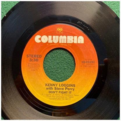 KENNY LOGGINS AND STEVE PERRY - DON'T FIGHT IT | 7" SINGLE USADO