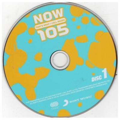 NOW THAT S WHAT I CALL MUSIC ! - VARIOUS VOL 105 (2CD) | CD