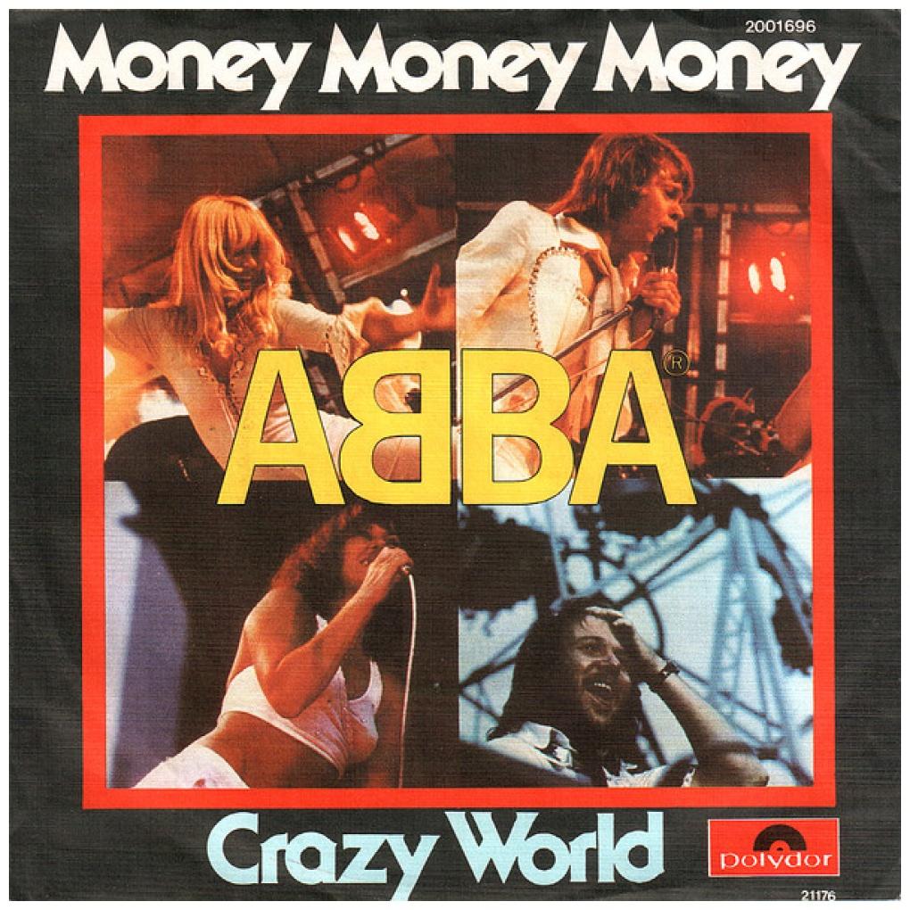 ABBA - MONEY MONEY | 7" SINGLE USADO