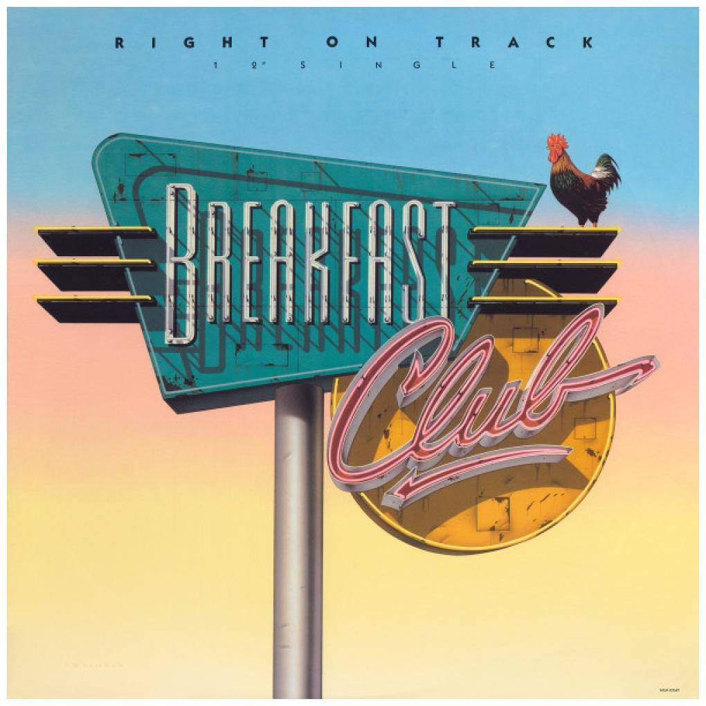 BREAKFAST CLUB - RIGHT ON TRACK | 12'' MAXI SINGLE USADO