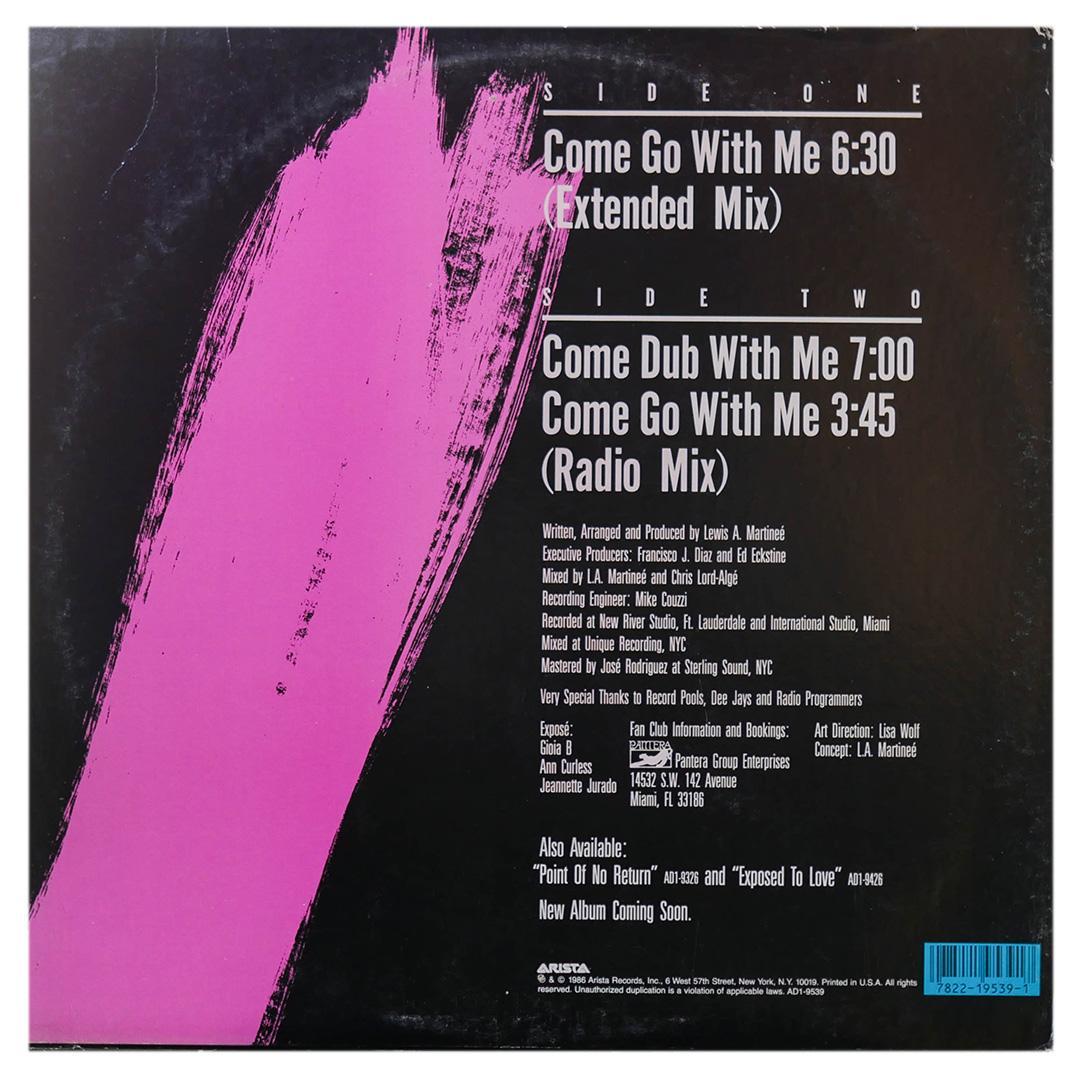 EXPOSE - COME GO WITH ME | 12 MAXI SINGLE USADO
