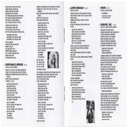 METALLICA - MASTER OF PUPPETS | CD