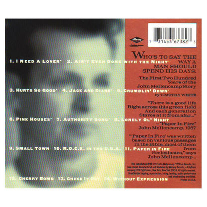 JOHN MELLENCAMP - THE BEST THAT I COULD DO: 1970-1988 | CD