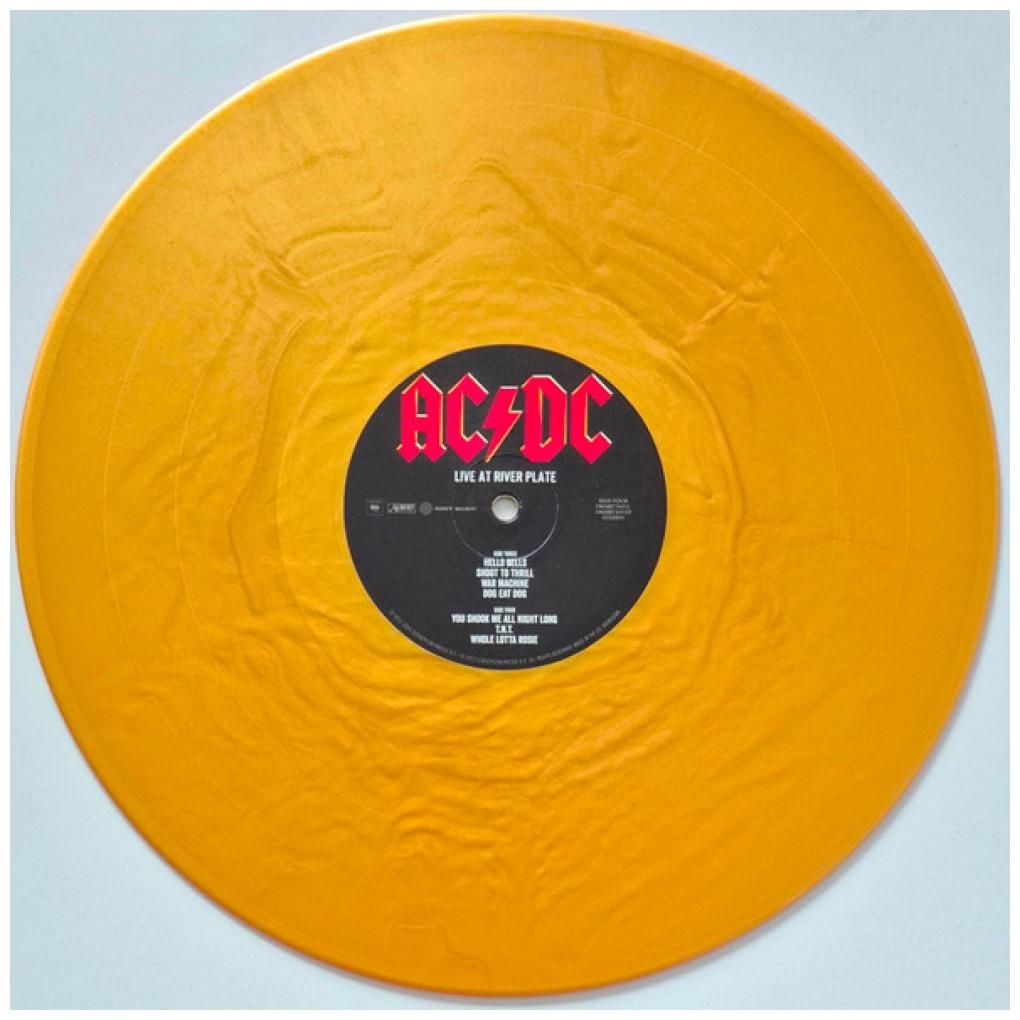 AC DC - LIVE AT RIVER PLATE (50TH ANNIVERSARY) (3LP) (GOLD VINYL) | VINILO