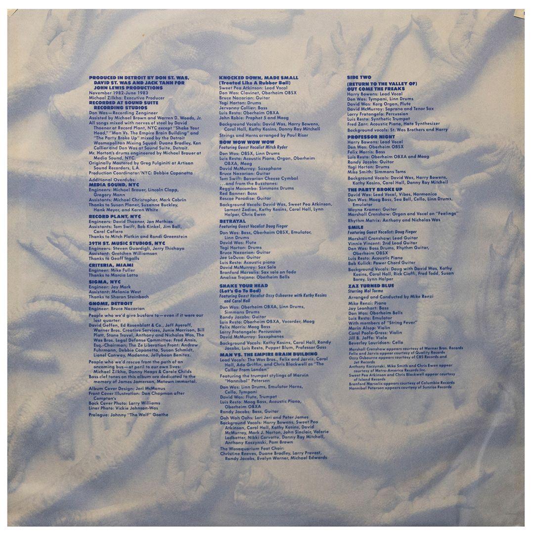 WAS (NOT WAS) - BORN TO LAUGH AT TORNADOES | VINILO USADO