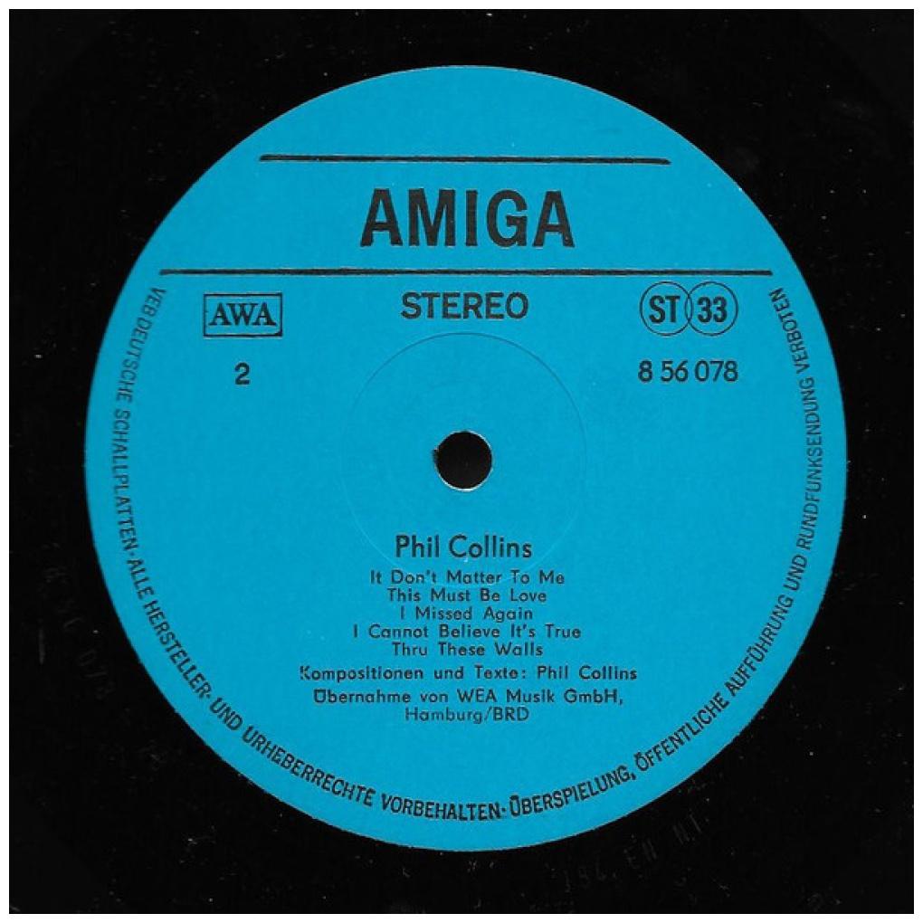 PHIL COLLINS - AMIGA COLLECTION | VINILO USADO