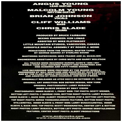 AC DC  - LIVE (2LP) | VINILO