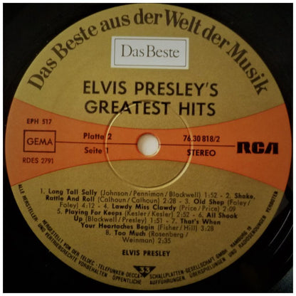 ELVIS PRESLEY - GREATEST HITS (6LP) | VINILO USADO