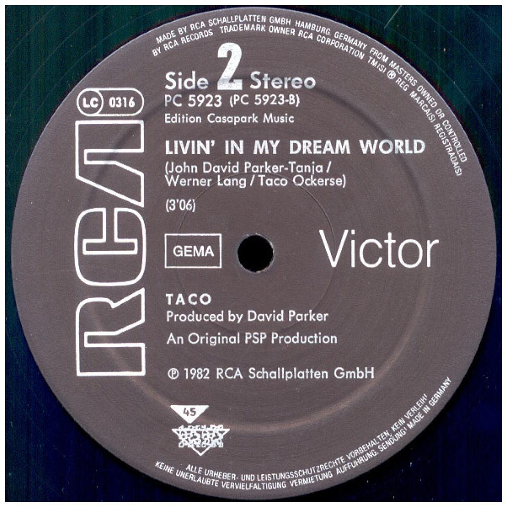 TACO - PUTTIN' ON THE RITZ | 12" MAXI SINGLE VINILO USADO