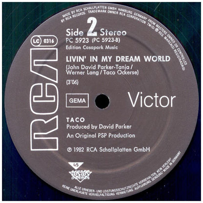 TACO - PUTTIN' ON THE RITZ | 12" MAXI SINGLE VINILO USADO