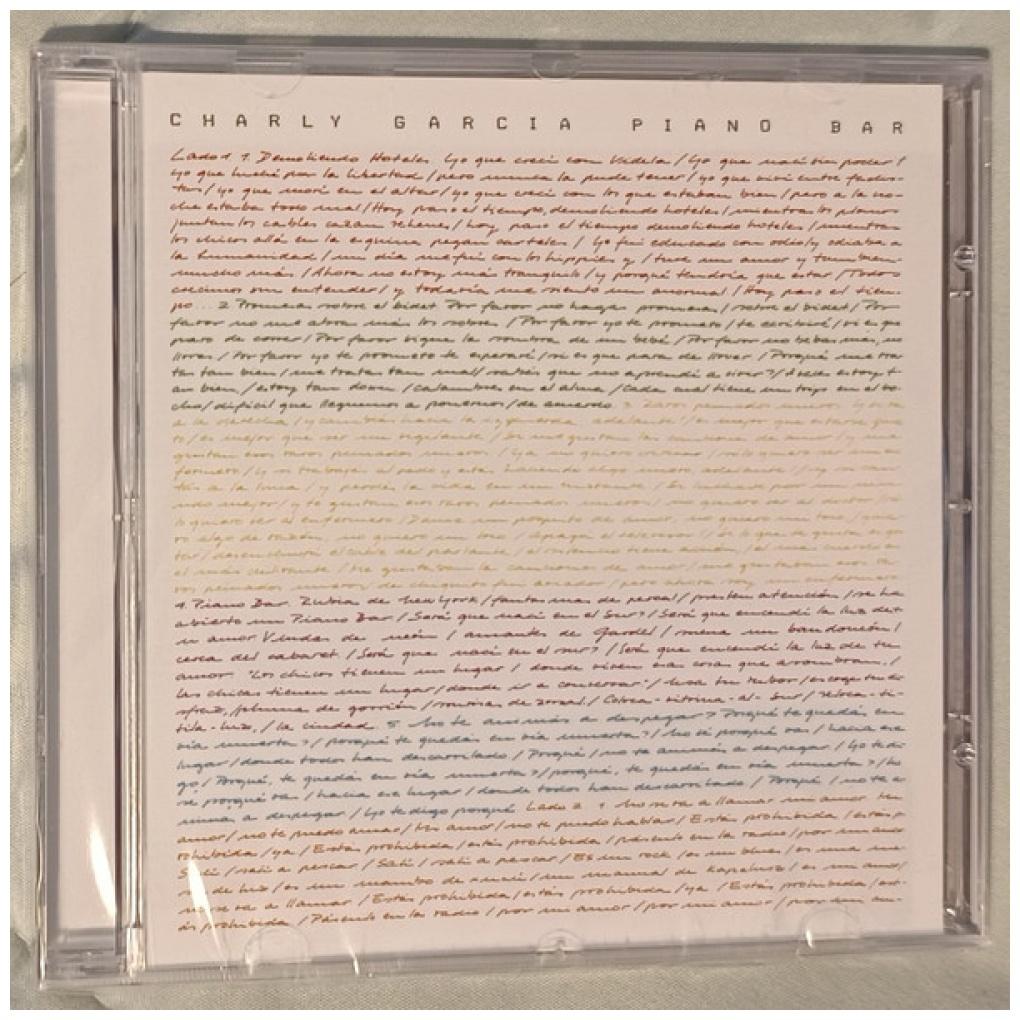 CHARLY GARCIA - PIANO BAR (JEWEL BOX) | CD