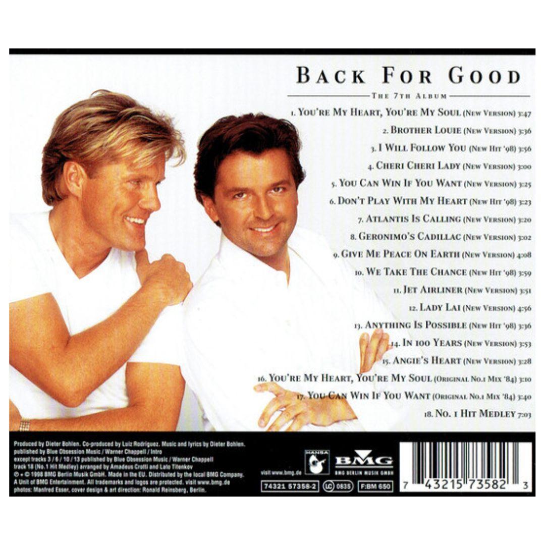 MODERN TALKING - BACK FOR GOOD | CD