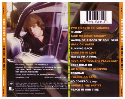 EDDIE MONEY - BEST OF | CD