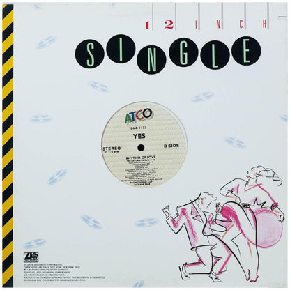 YES  - RHYTHM OF LOVE | 12" MAXI SINGLE USADO