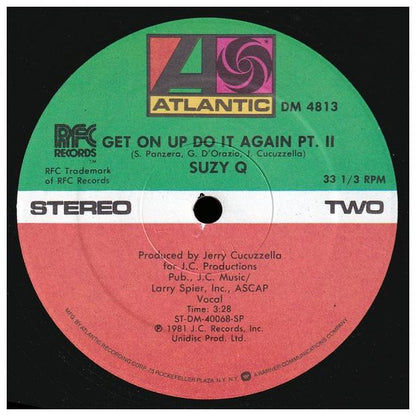 SUZY Q - GET ON UP DO IT AGAIN | 12   MAXI SINGLE USADO