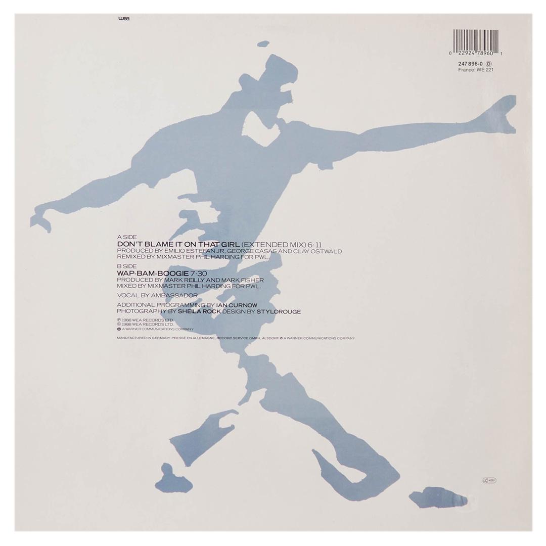 MATT BIANCO - DON T BLAME IT ON THAT GIRL | 12" MAXI SINGLE USADO