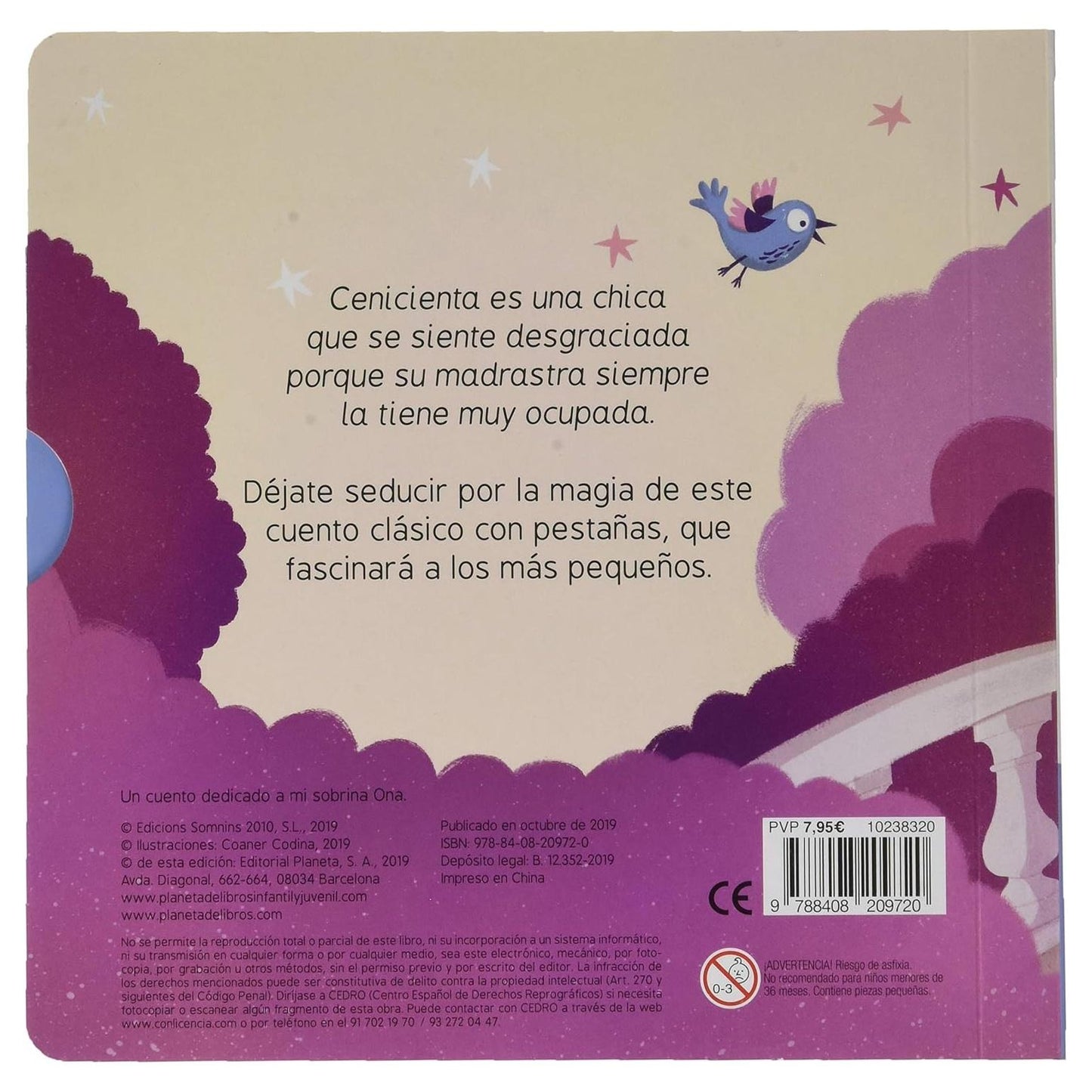 LA CENICIENTA. CUENTOS CON MECANISMO. ILUSTRADO POR COANER CODINA (CARTONÉ) - VARIOS AUTORES | LIBRO