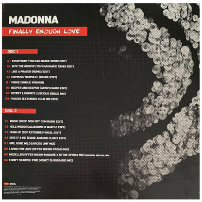 MADONNA - FINALLY ENOUGH LOVE 1S REMIXED (2LP) | VINILO