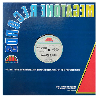 SYLVESTER - CALL ME (REMIX)/GOOD FEELIN  | 12" MAXI SINGLE USADO