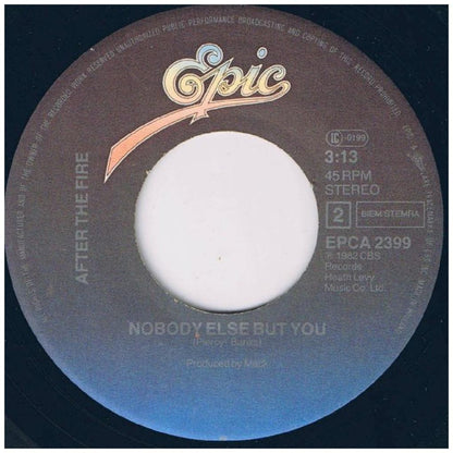 AFTER THE FIRE - DER KOMMISSAR | 7" SINGLE USADO