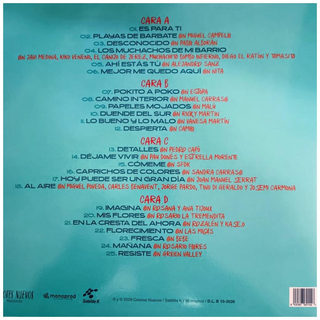 CHAMBAO - 25º ANIVERSARIO (2LP) (VINILO COLOR VERDE/NARANJA) | VINILO