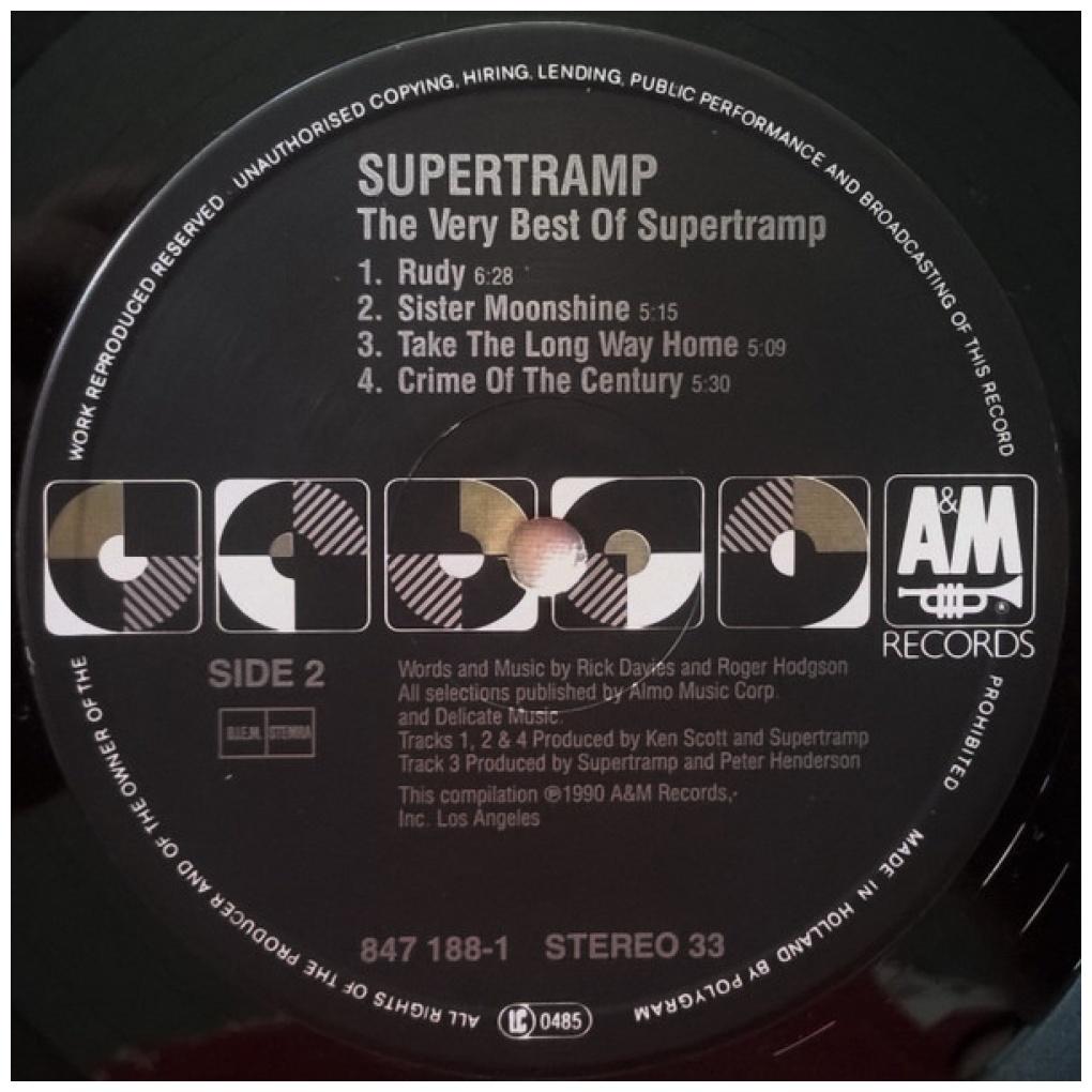 SUPERTRAMP - THE VERY BEST OF (2LP) | VINILO USADO