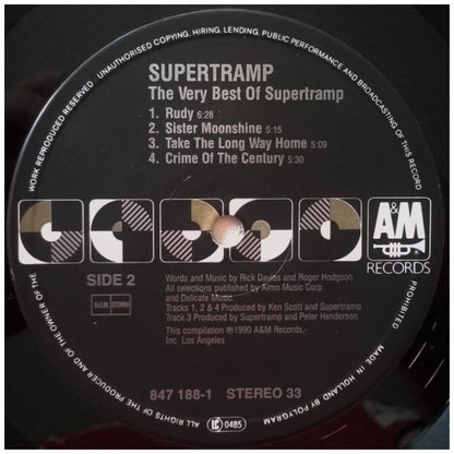 SUPERTRAMP - THE VERY BEST OF (2LP) | VINILO USADO