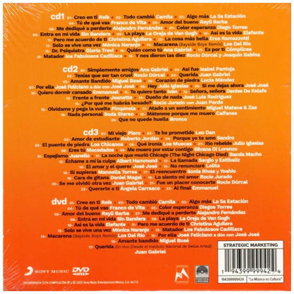 EL SOUNDTRACK DE NUESTRAS VIDAS - VARIOS ARTISTAS (3CD+DVD) | CD