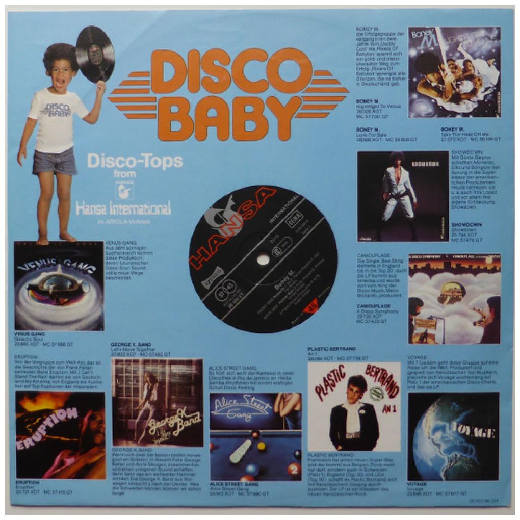 BONEY M. - RASPUTIN | 12" MAXI SINGLE VINILO USADO