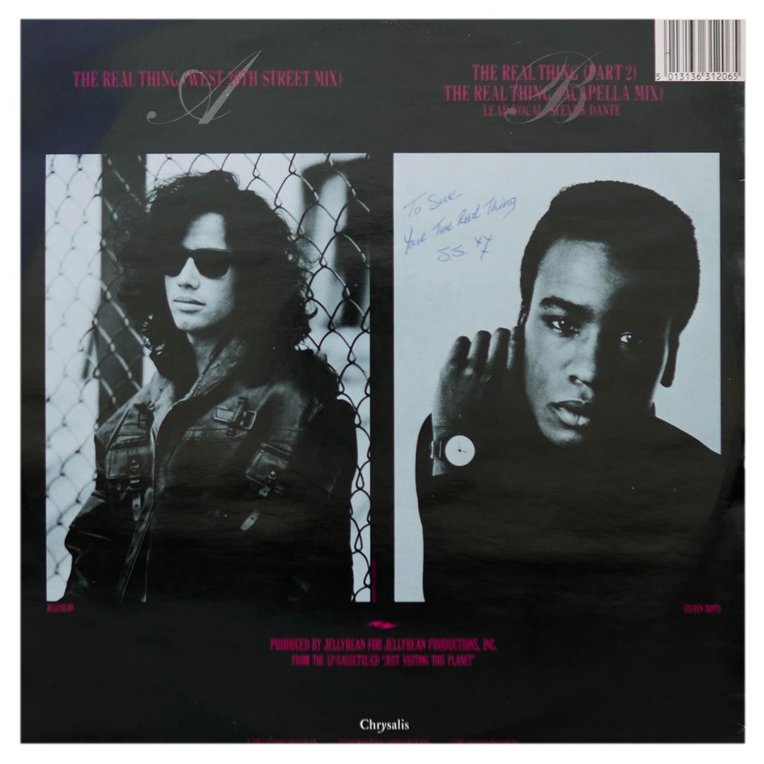 JELLYBEAN  - THE REAL THING | 12" MAXI SINGLE USADO