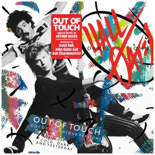 DARYL HALL & JOHN OATES - OUT OF TOUCH | 12'' MAXI SINGLE USADO
