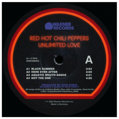 RED HOT CHILI PEPPERS - UNLIMITED LOVE (2LP) | VINILO