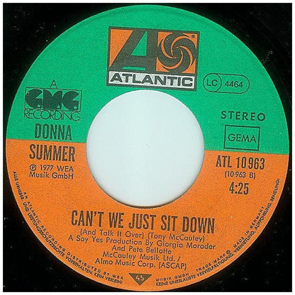 DONNA SUMMER - I FEEL LOVE | 7" SINGLE USADO