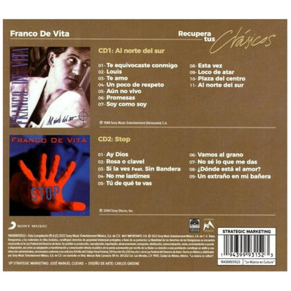 FRANCO DE VITA - RECUPERA TUS CLASICOS  | CD
