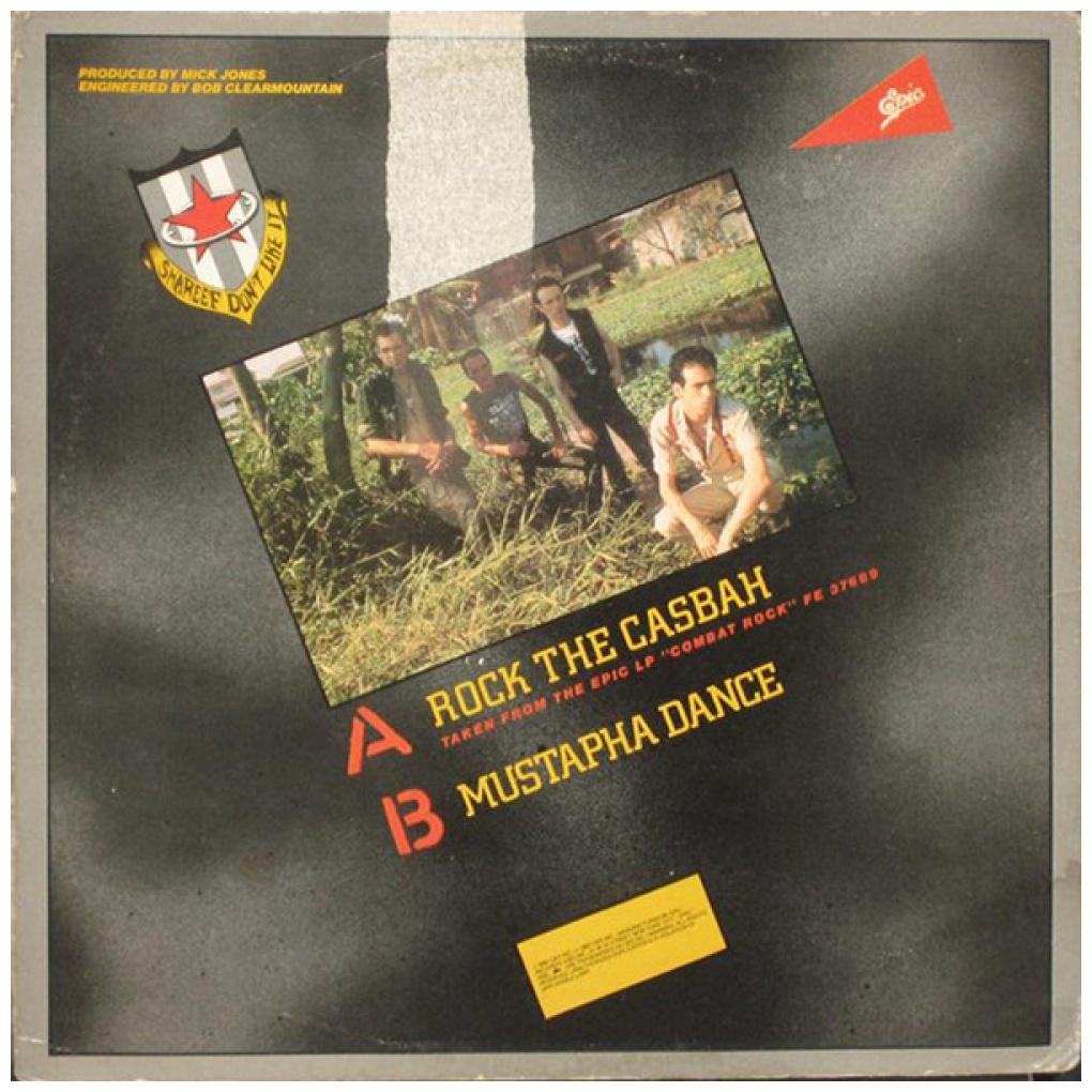 CLASH - ROCK THE CASBAH/MUSTAPHA DANCE | 12'' MAXI SINGLE USADO