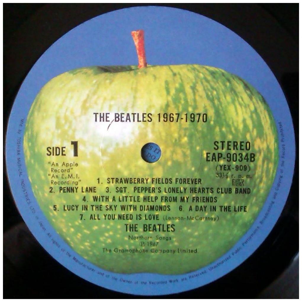 THE BEATLES - 1967-1970 (2LP) (JAPAN EDITION) (THE BLUE ALBUM) | VINILO USADO