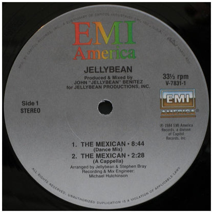 JELLYBEAN - THE MEXICAN | 12" MAXI SINGLE VINILO USADO