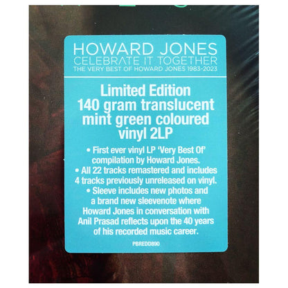 HOWARD JONES - VERY BEST OF 1983-2023 (2LP) (GREEN VINYL) | VINILO