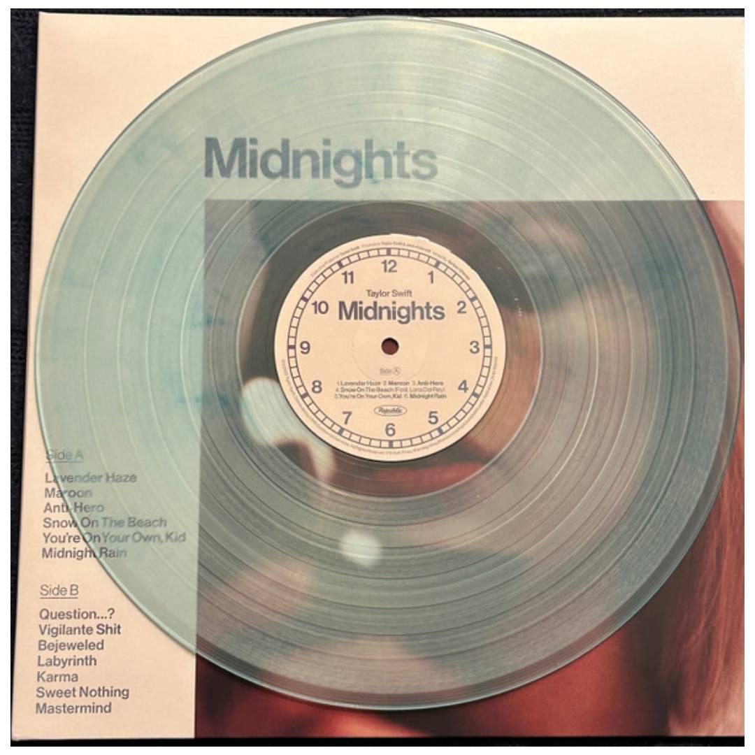 TAYLOR SWIFT - MIDNIGHTS (BLUE EDITION) | VINILO