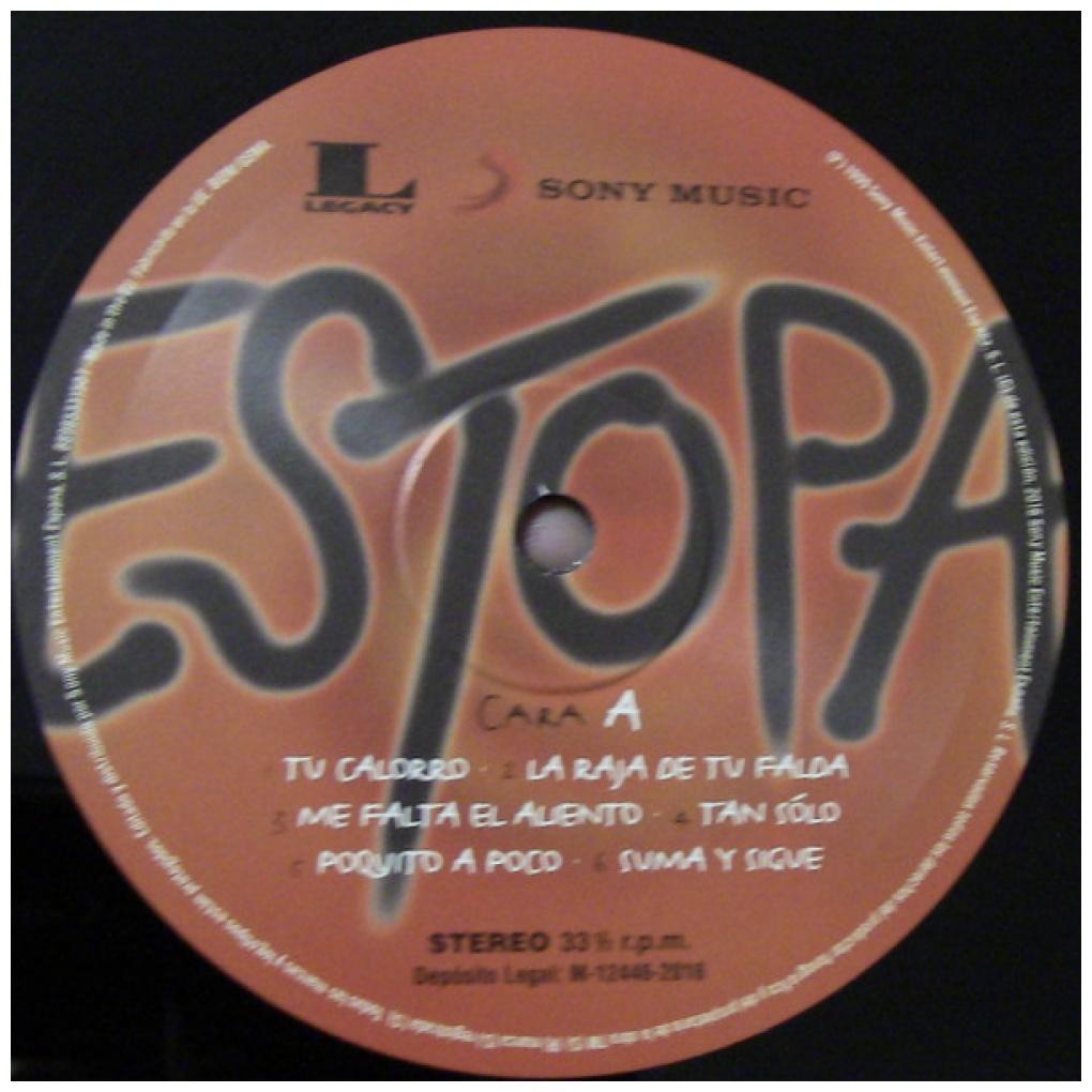 ESTOPA - ESTOPA (REMASTERIZADO) | VINILO