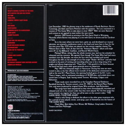 GUESS WHO - BEST OF LIVE (2LP) | VINILO USADO