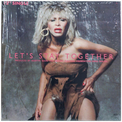 TINA TURNER - LET S STAY TOGETHER | 12" MAXI SINGLE USADO