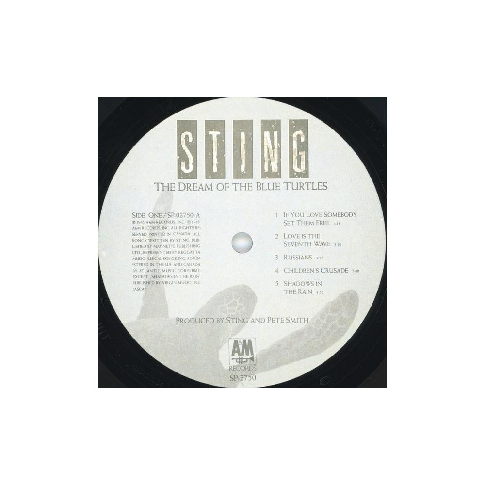 STING - THE DREAM OF THE BLUE TURTLES  | VINILO USADO
