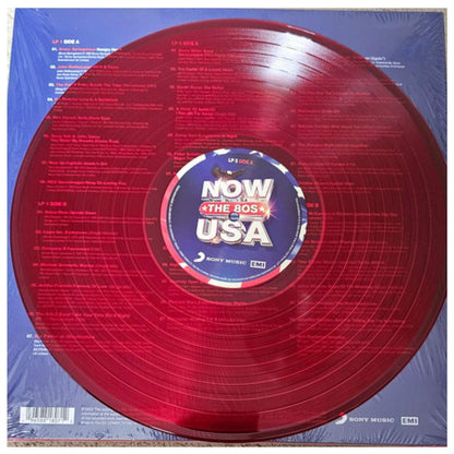 NOW  USA THE  80S (3LP) - VARIOUS (RED/WHITE & BLUE VINYL) |  VINILO