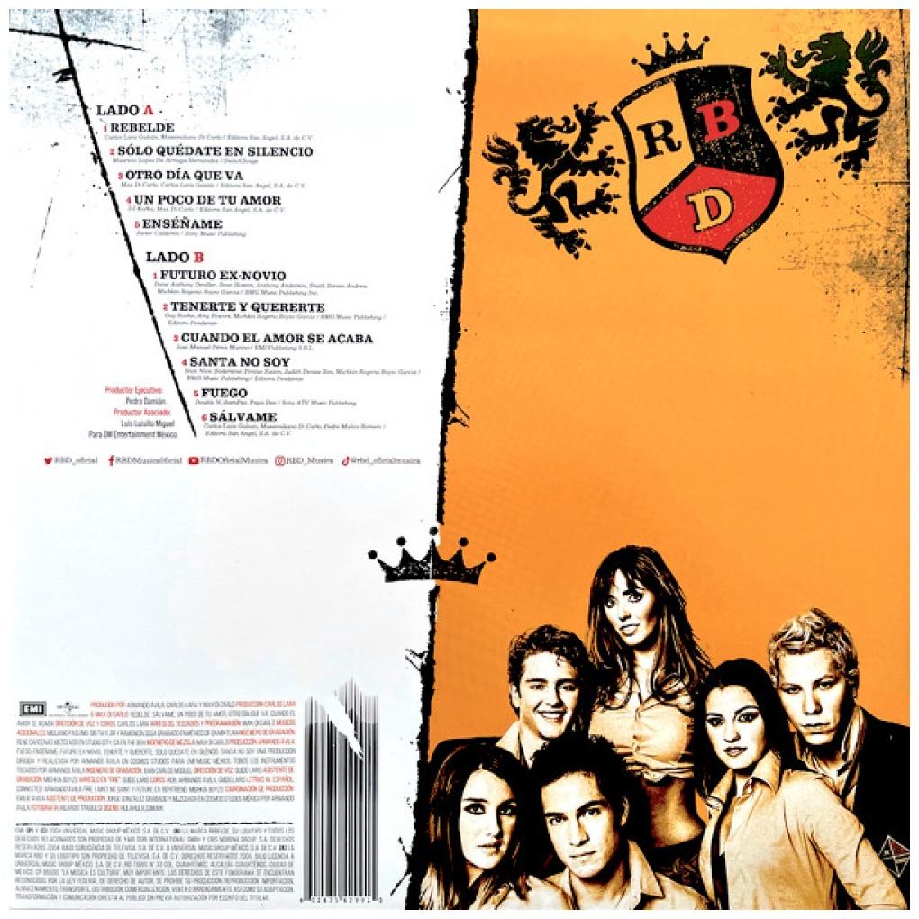 REBELDE - RBD | VINILO