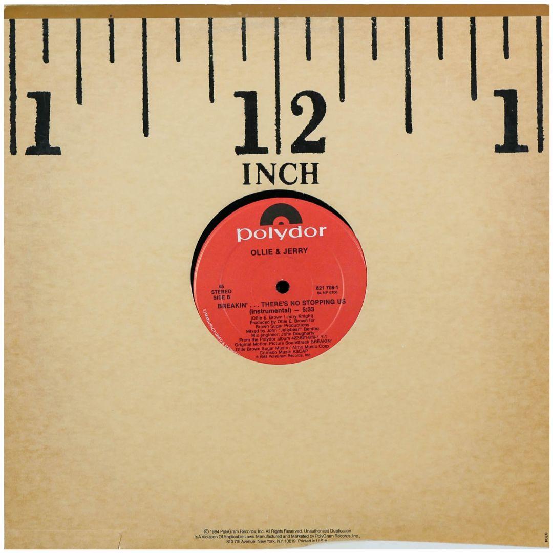 OLLIE & CHERRY - BREAKIN...THERES NO STOPPING US | 12 MAXI SINGLE USADO